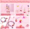 Large Hole Glass Beads for Jewelry Making, 224PCS European Beads Bulk Mixed Color Spacer Bead with Rhinestones Lampwork Beads for DIY Craft Charms Bracelet Necklace Earring Making